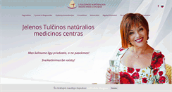 Desktop Screenshot of naturalimedicina.lt