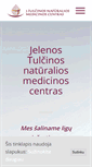 Mobile Screenshot of naturalimedicina.lt